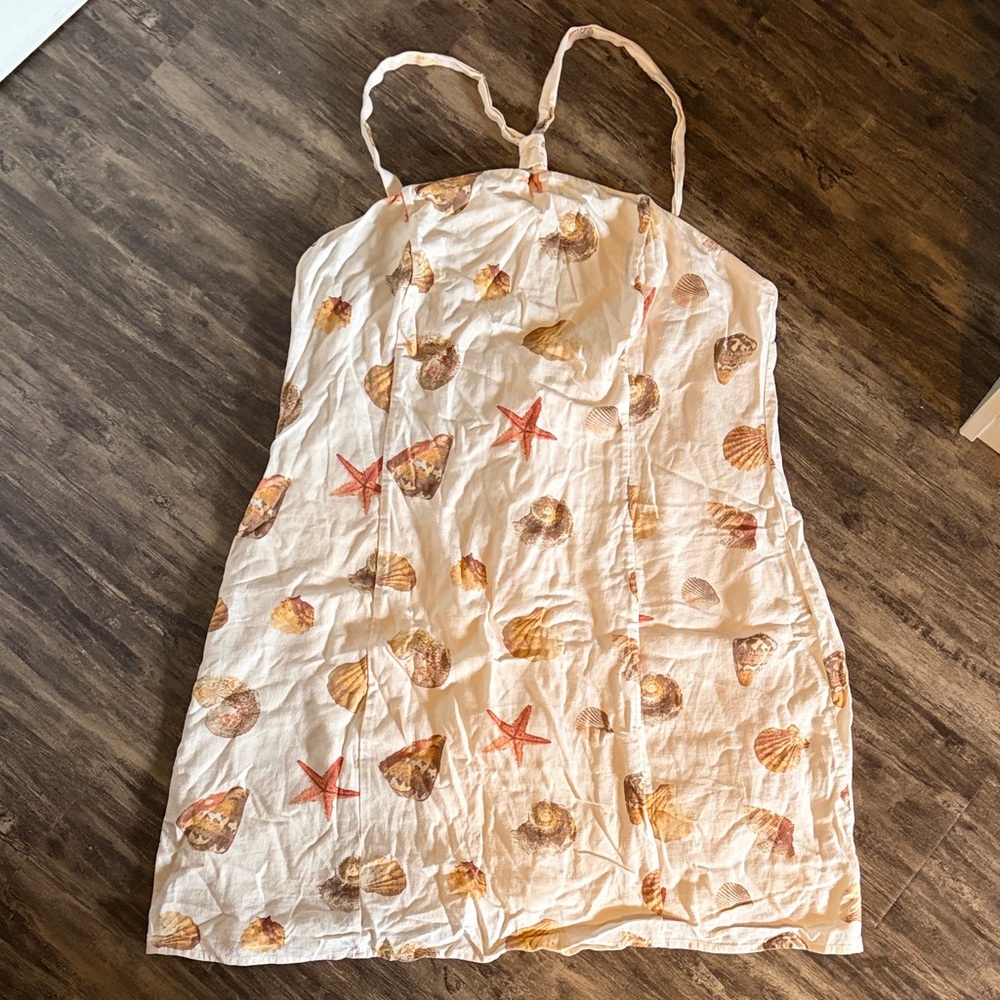 Wild Fable Off-White shells and seashells Dress